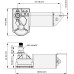 Электропривод стеклоочистителя 12 В (ось 1")