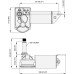 Электропривод стеклоочистителя 12 В (ось 2")