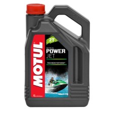 Полусинтетическое моторное масло Motul POWERJET для 2T двигателей гидроциклов, 4 л