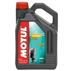 Полусинтетическое моторное масло MOTUL Outboard Tech 2T, 5 л