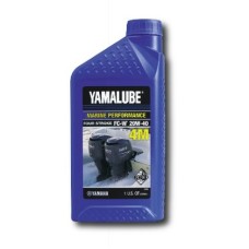 Минеральное масло Yamalube 4M FC-W, SAE 20W40, для 4Т ПЛМ, 946 мл