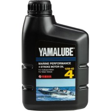 Масло 4-тактное минеральное Yamalube SAE 10W-40 API SJ/CF Marine, 1 л.